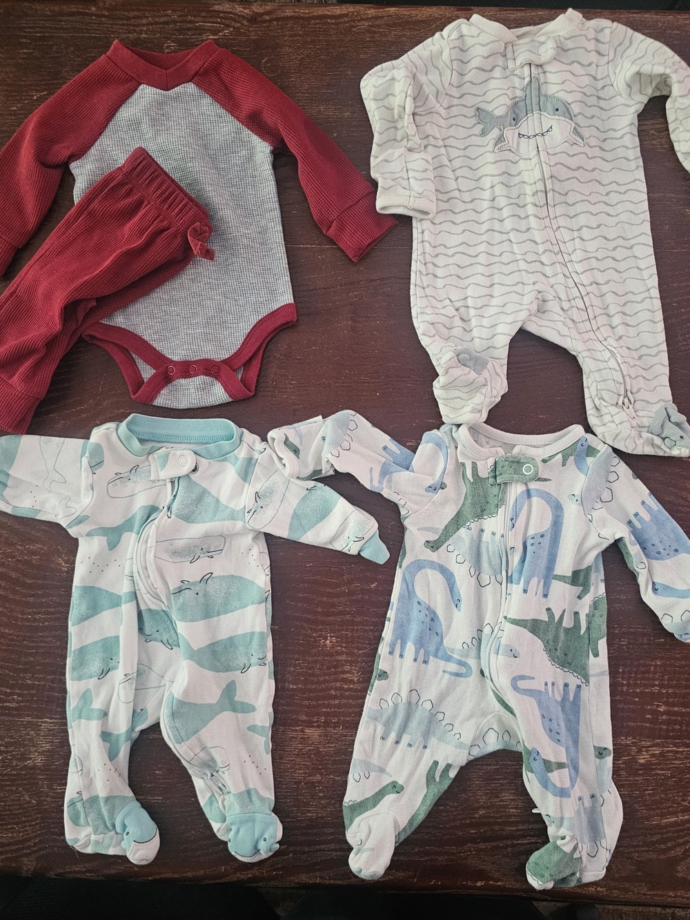 30pc Newborn Baby Boy Clothes Lot Carter’s Gerber + Lovey